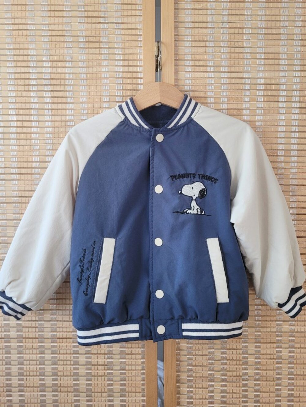 ZARA Like New Snoopy Bomber Jacket